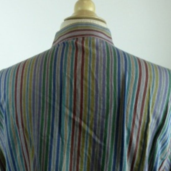 Missoni Italy striped cotton shirt M